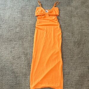white christmas dresses Zabbarra Off The Shoulder Mini Dress | Orange | Womens